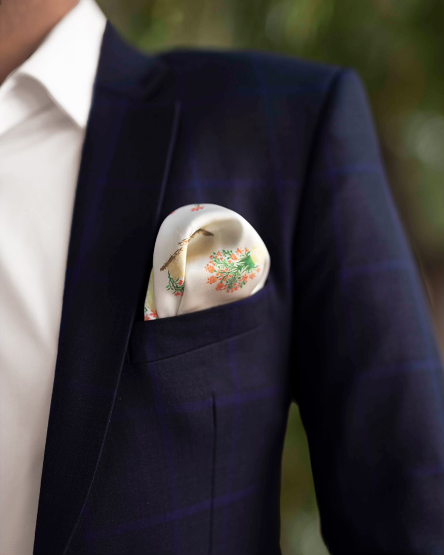 The Mughal Pocket Square