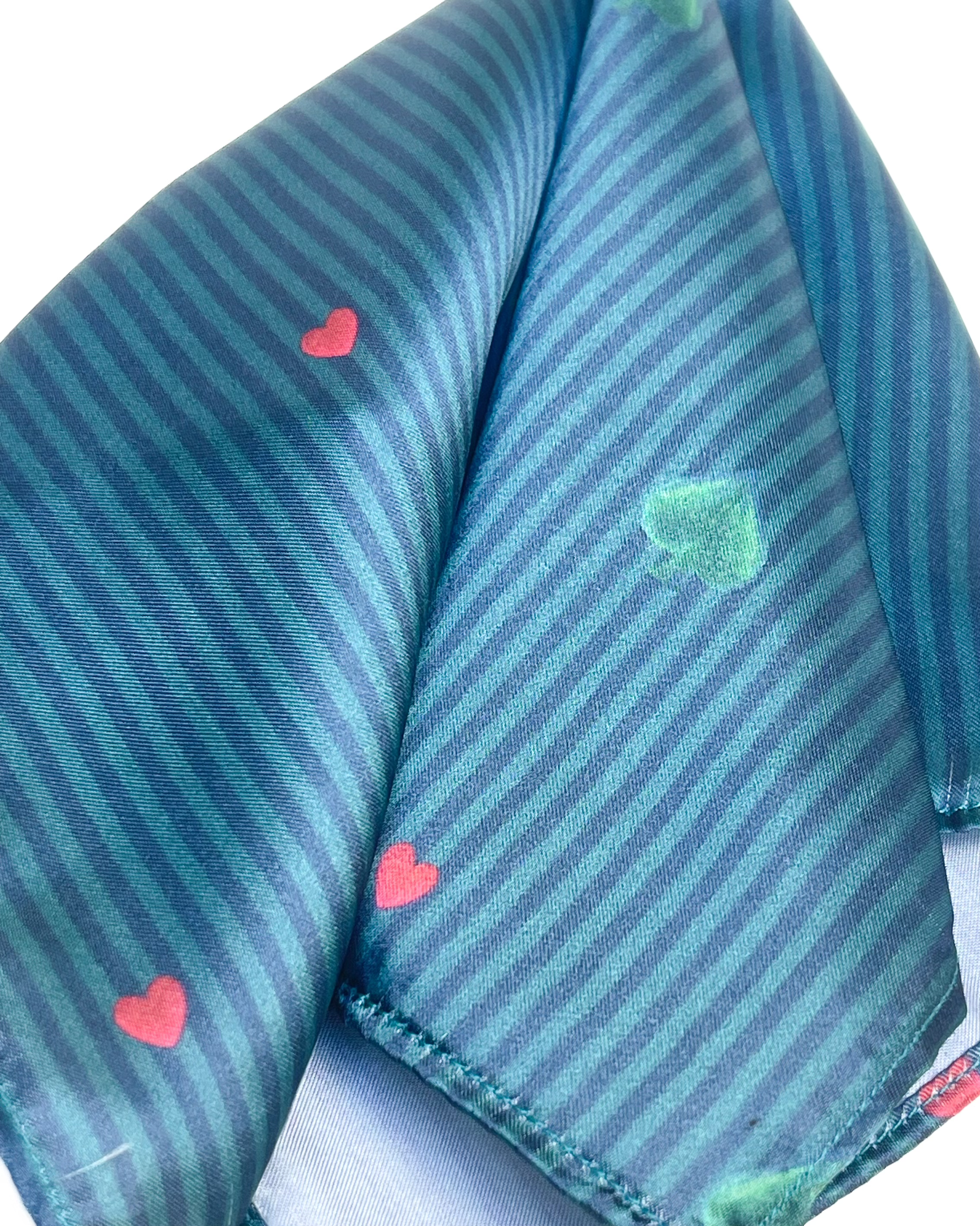 The Paan Print Pocket Square