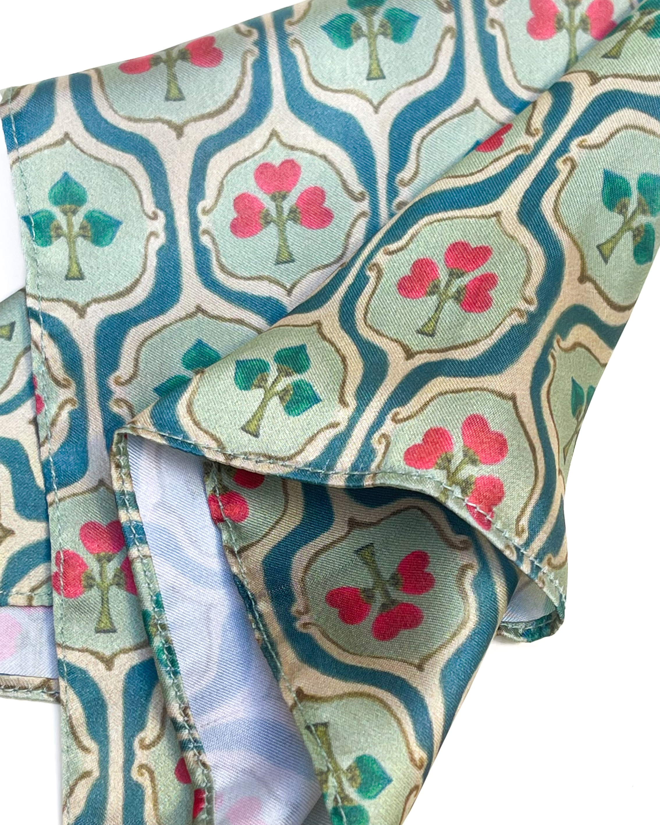 The Teenpatti Pocket Square